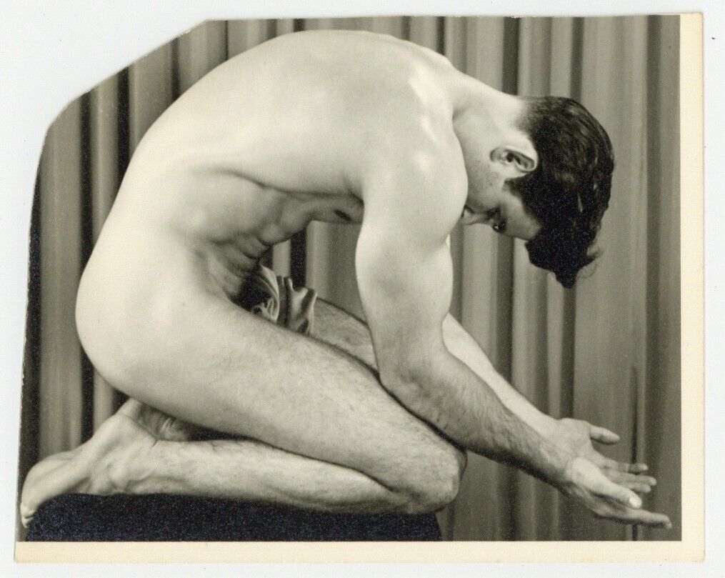 Phil Lambert 1950 Western Photography Guild 5x4 Don Whitman Gay Physique Q8273