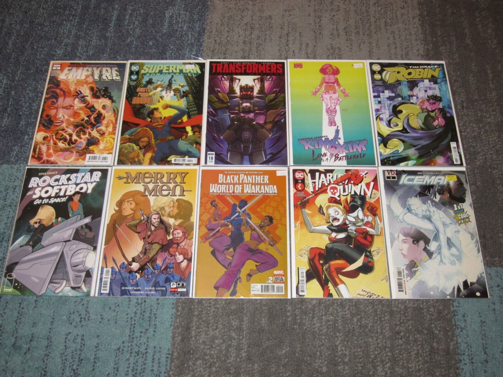 LOT OF 20 COMIC BOOKS WITH LGBTQA (GAY LESBIAN NON BINARY) CHARACTERS VF+ #PRIDE