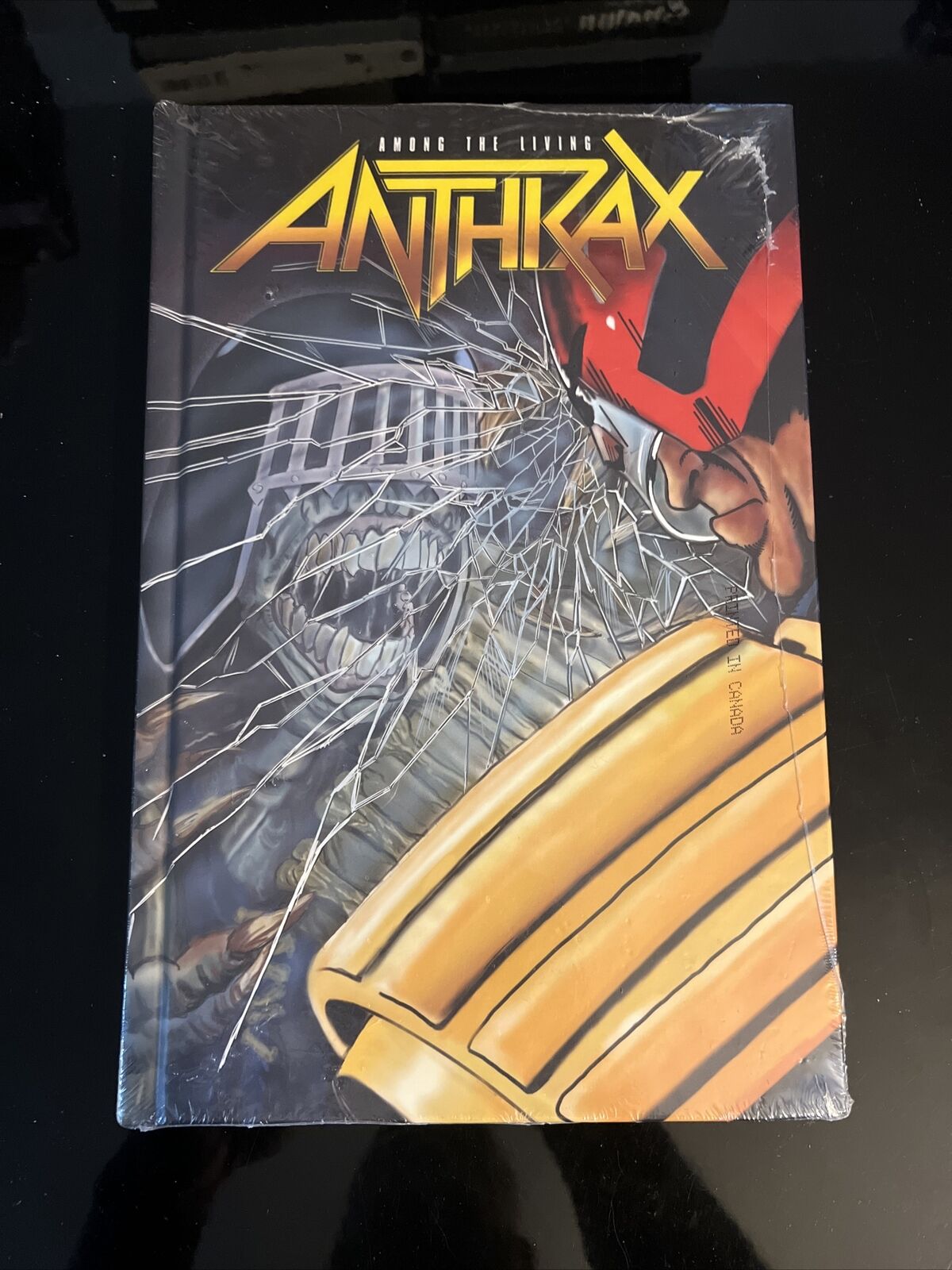Anthrax - Among The Living Exclusive Judge Dredd Variant Cover HC Z2 Comics