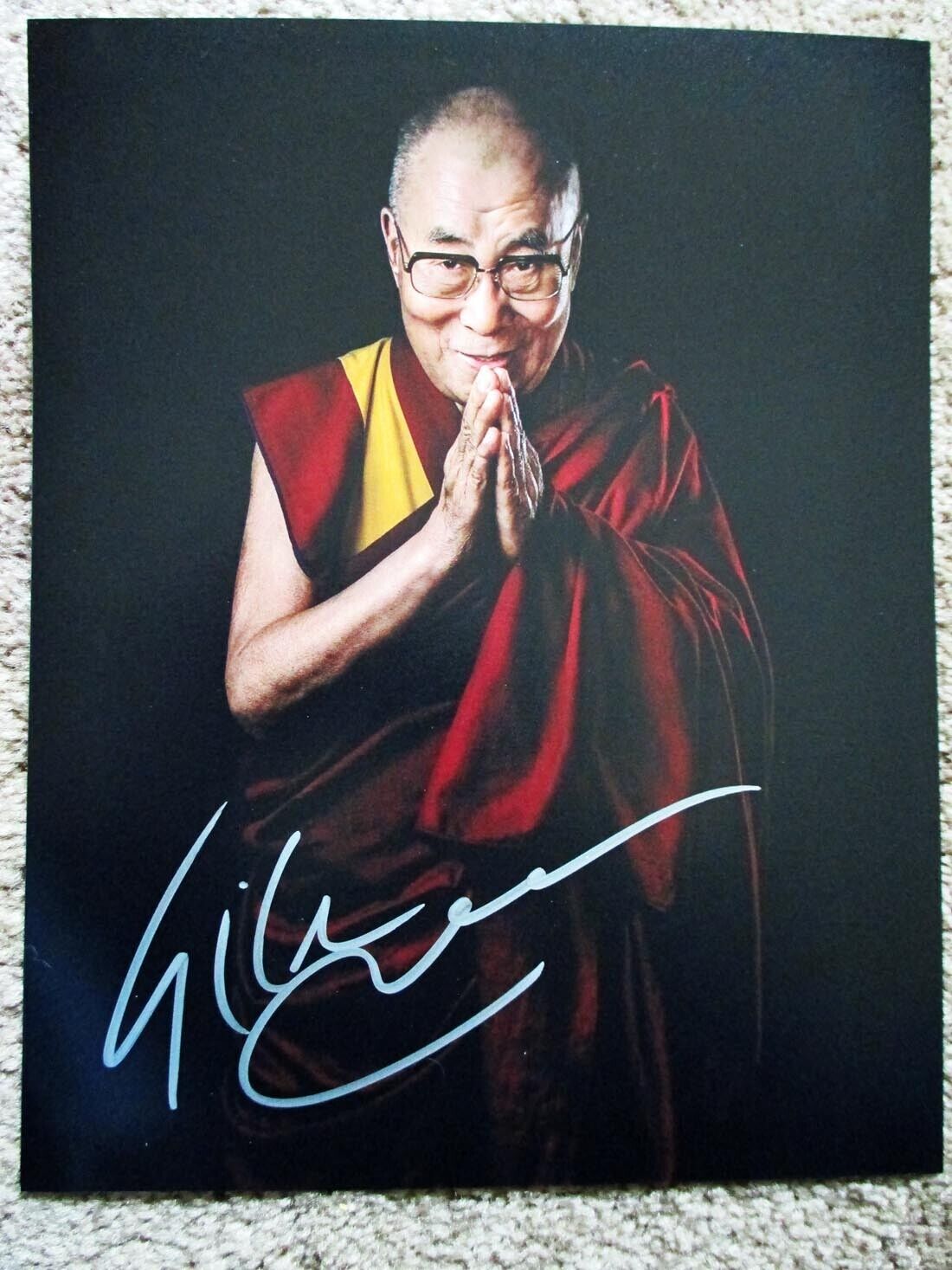 Dalai Lama Autographed 8x10 w/COA