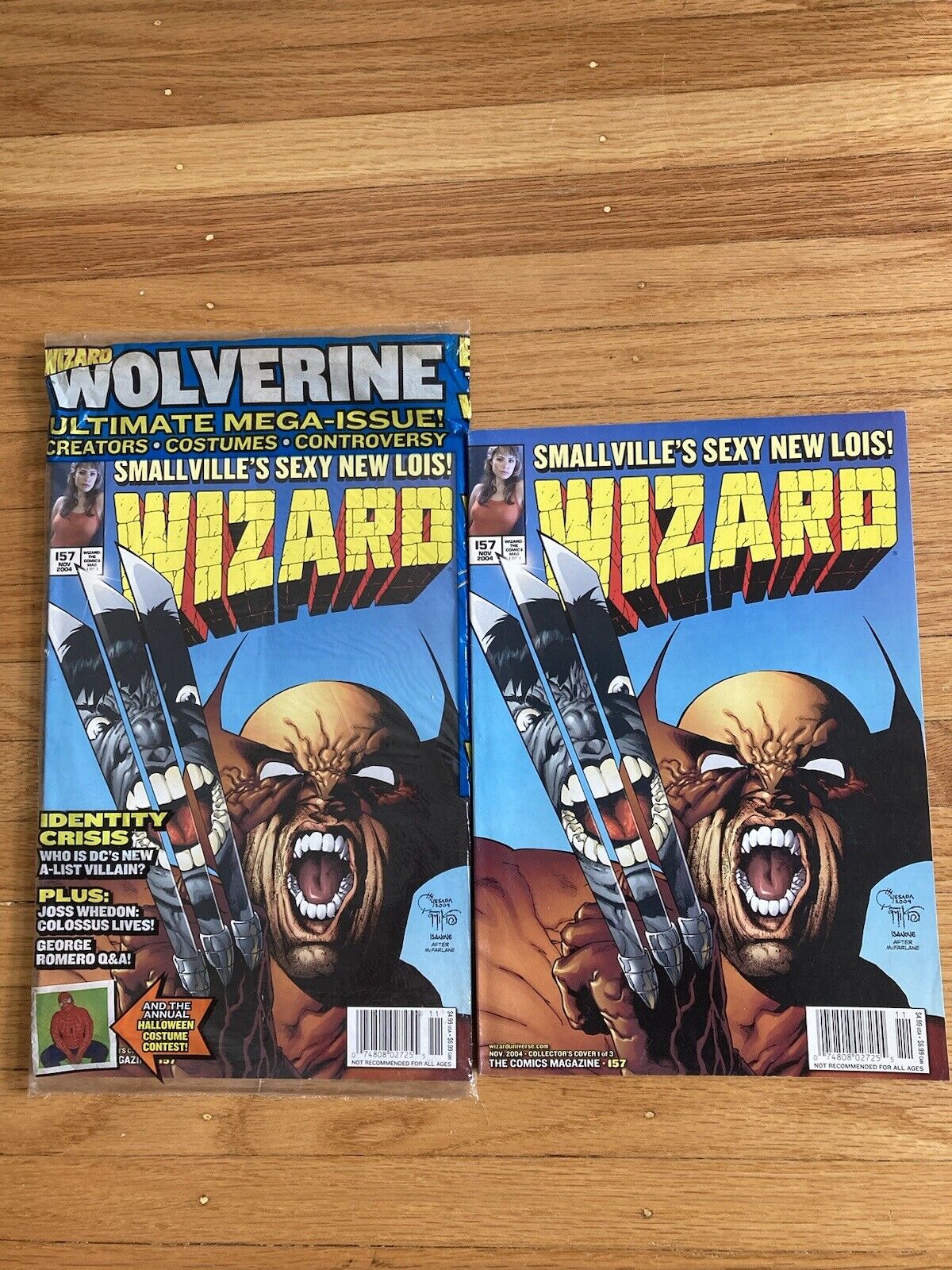 Wizard Magazine 157 Incredible Hulk 340 Homage Cover Quesada McFarlane