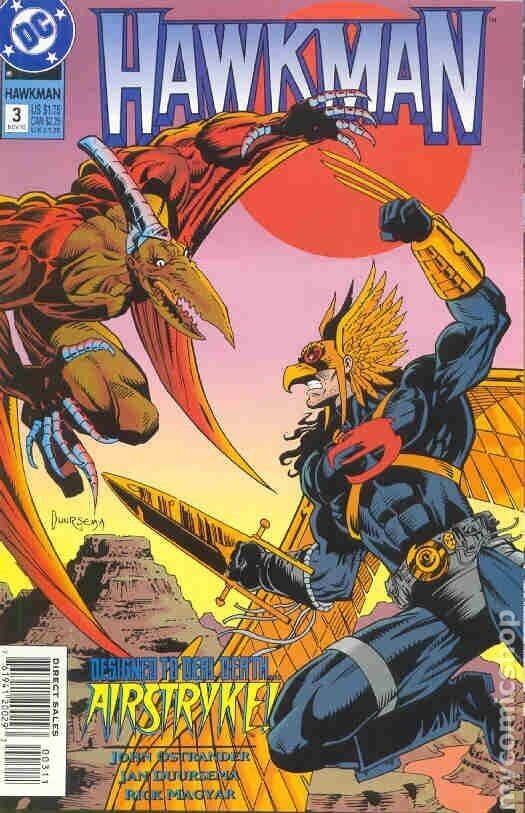 HAWKMAN (1993) - DC Comics - 3rd Series Lot - Zero Hour
