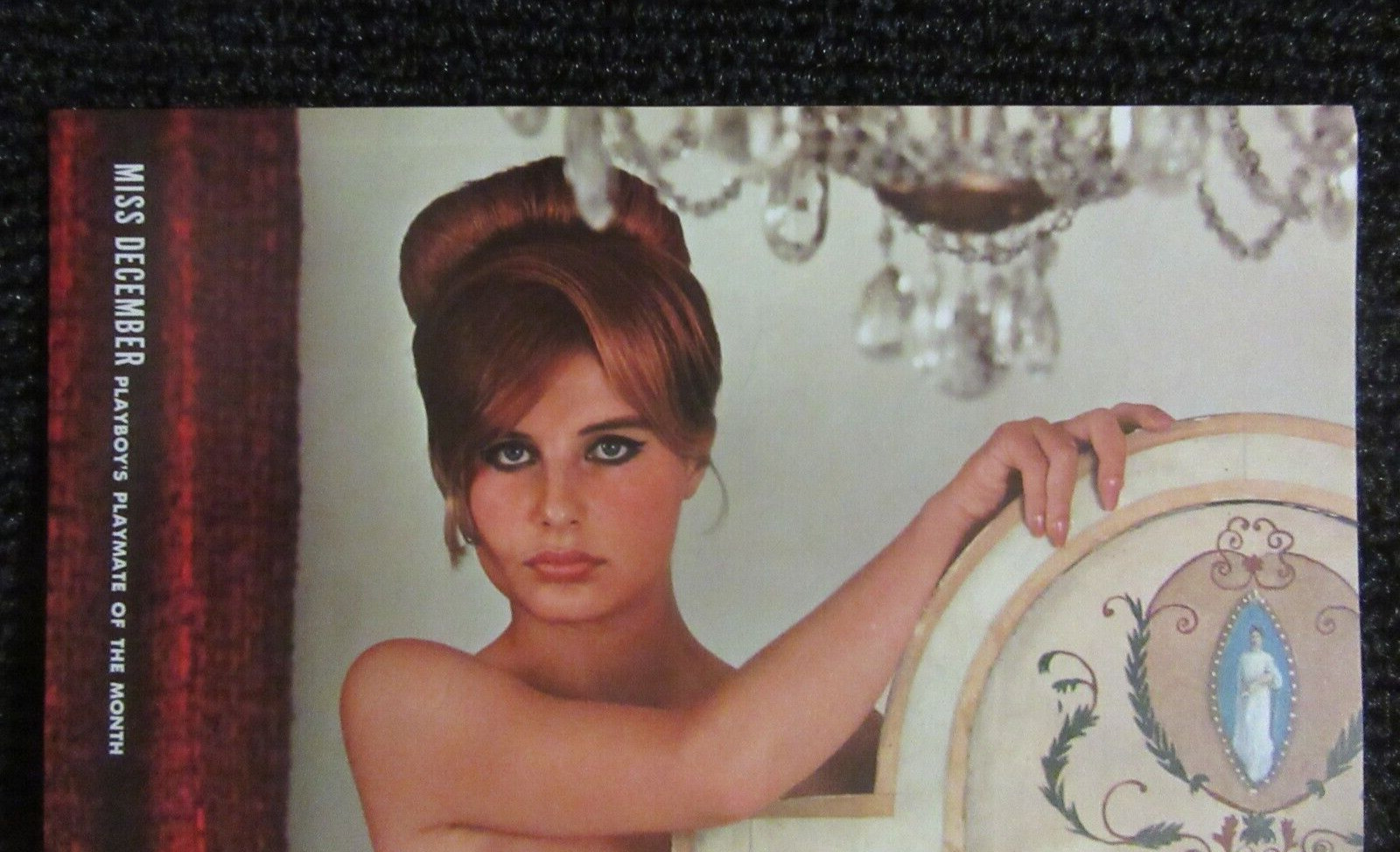 Vtg Playboy Centerfold 1963 December  Donna Michelle 3 C'Folds Ship Cost=$4.99