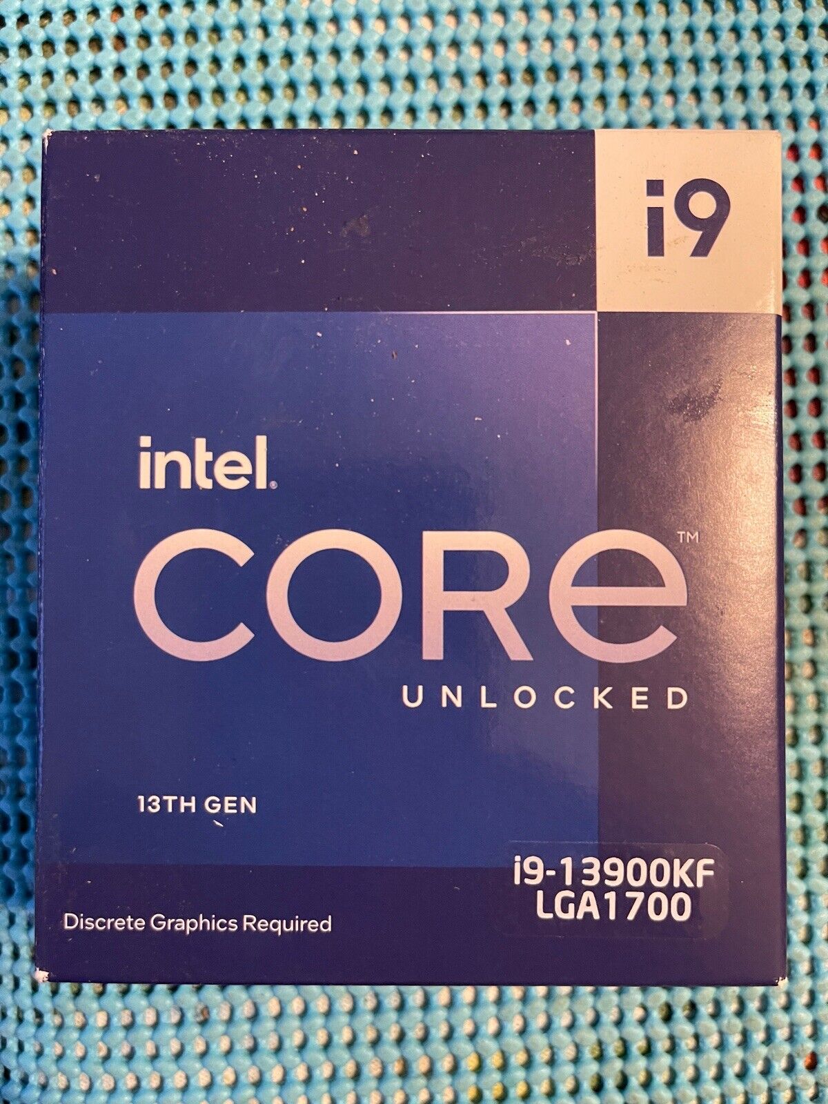 Intel Core i9-13900KF (BOX ONLY, FOR COLLECTORS) - NEW