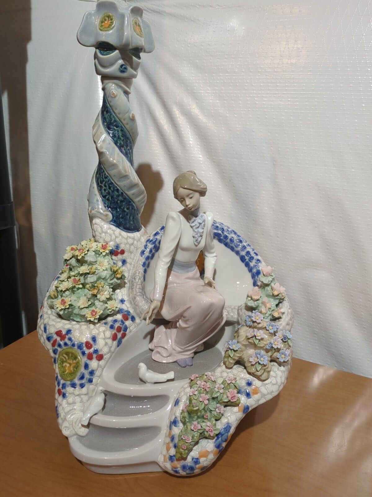 Lladro Limited Edition #6660 Damage Gaudi Hand Signed By Artist & Sculptor READ
