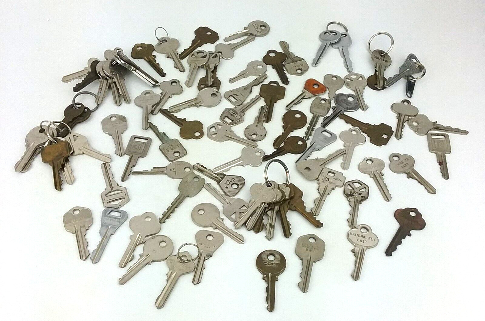 Vintage Bulk Lot Of Keys From Estate Sales
