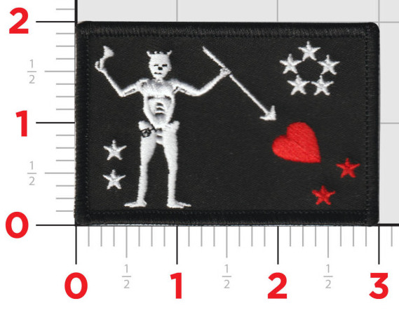 Official VMGR-252 Blackbeard Flag Patch