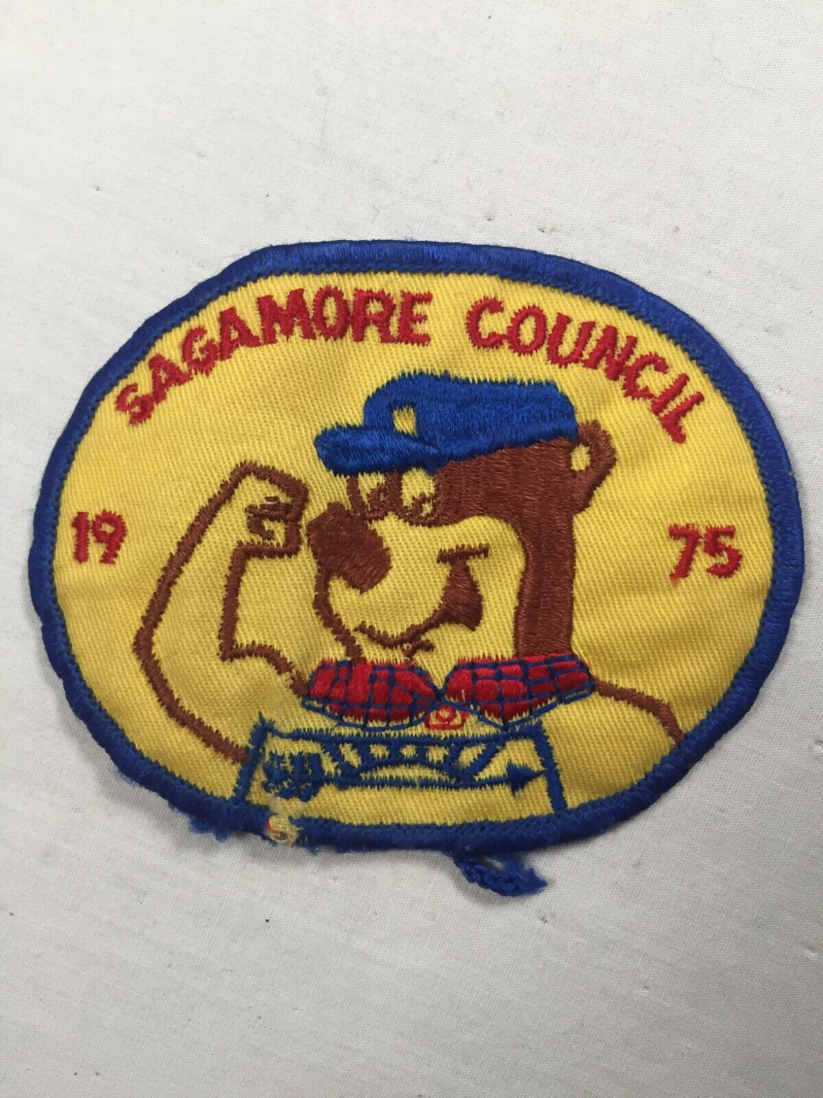 1975 Sagamore Council Webelos Camporee used BSA Patch