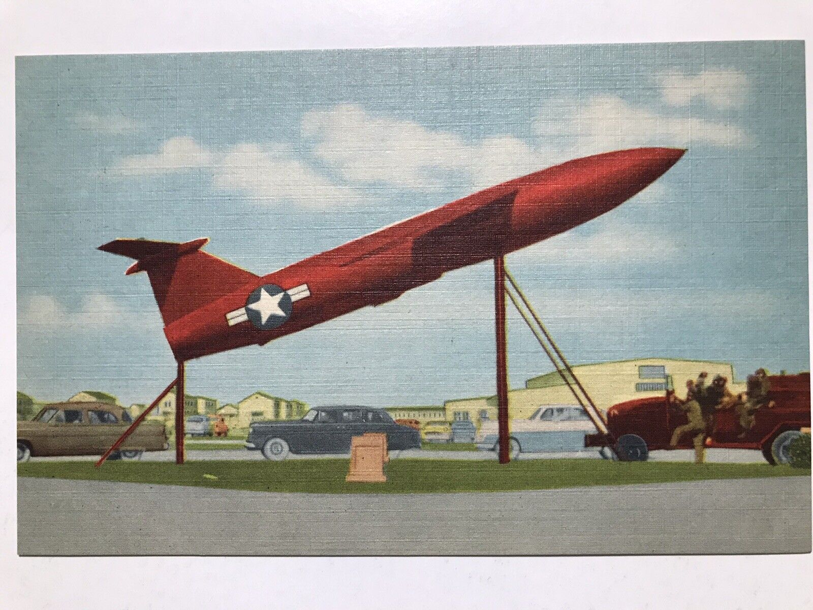 1940 Matador Lackland Air Force Base San Antonio Texas Postcard