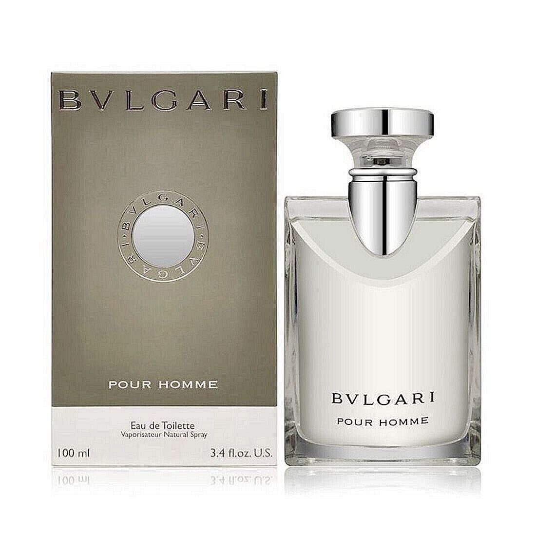 New Men's Perfume Bvlgari  Pour Homme Eau De Toilette EDT Spray 3.4 fl oz/100 ml