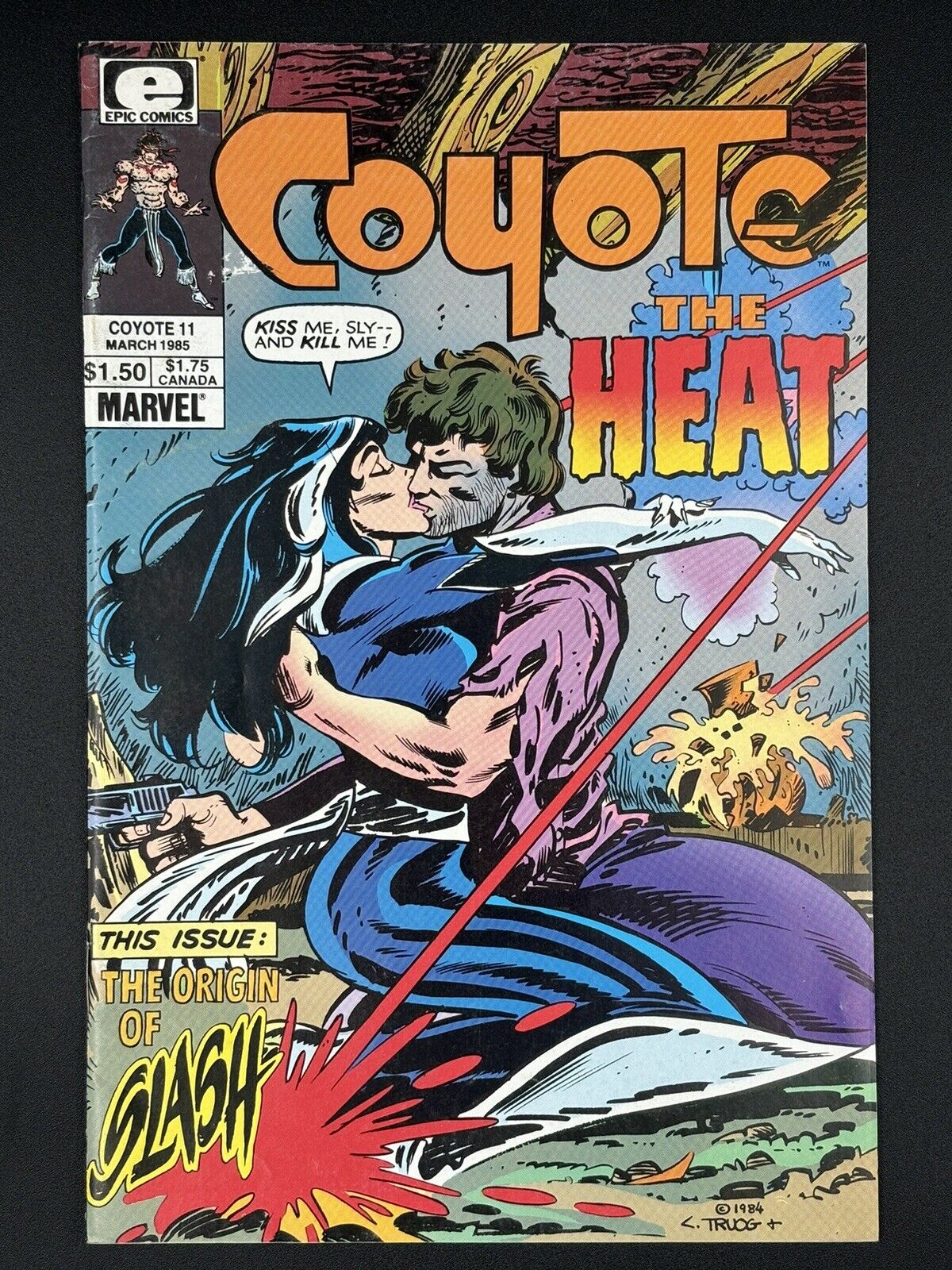 Coyote #11  1st Published Todd McFarlane, 1985 Epic Comics