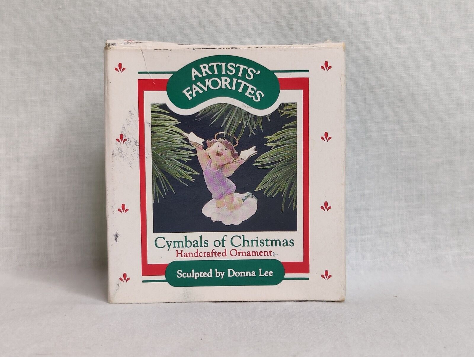 Hallmark Keepsake Cymbals of Christmas Angel Ornament 1988 FAST Shipping