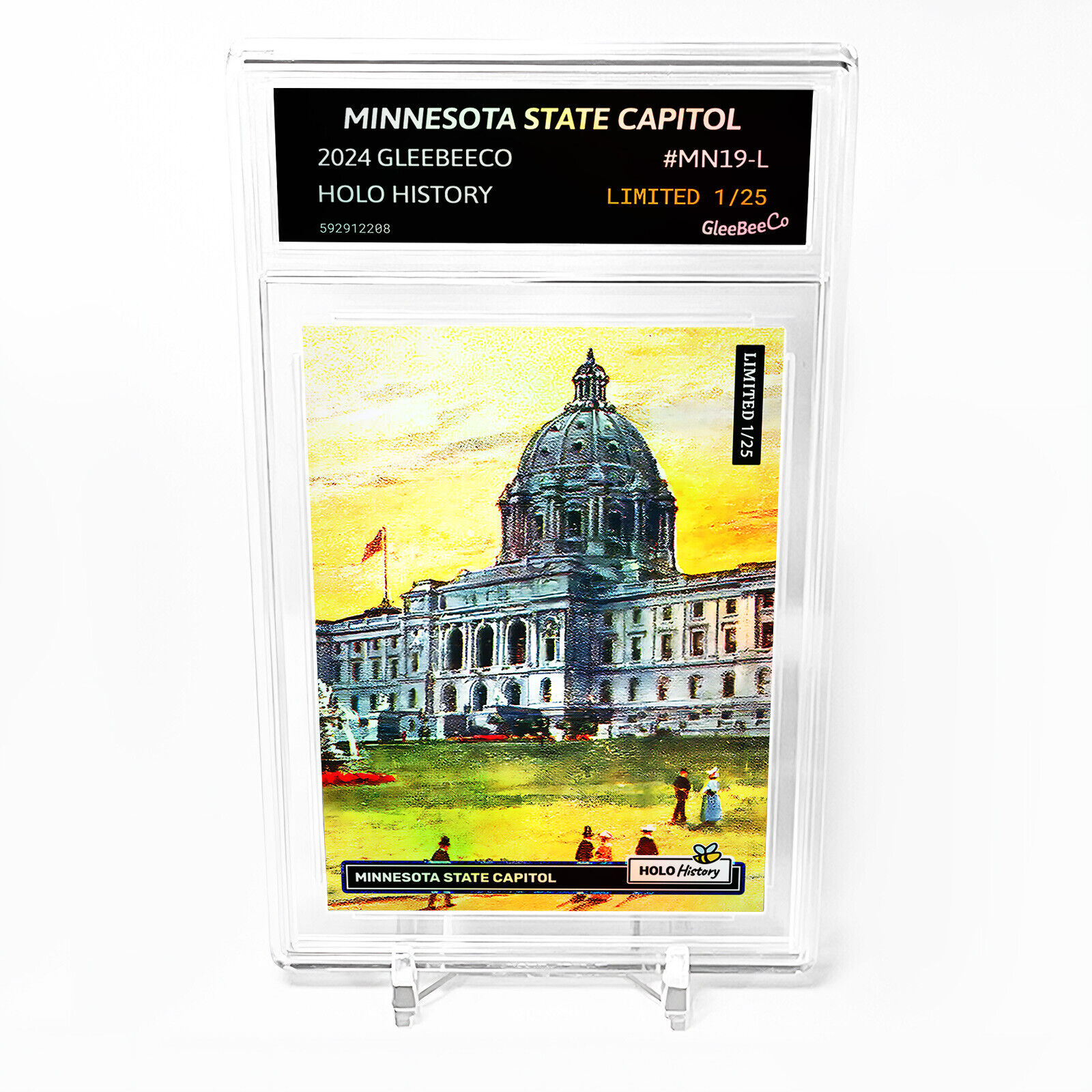 MINNESOTA STATE CAPITOL, ST. PAUL Minnesota State Capitol Card GBC #MN19-L /25