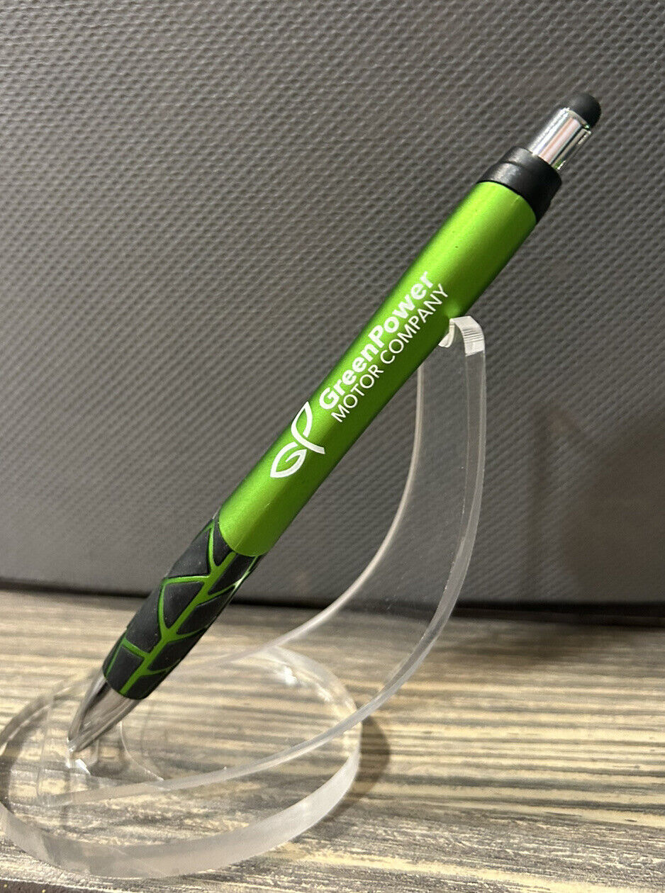 Green Power Motor Company Retractable Pen Advertisement G