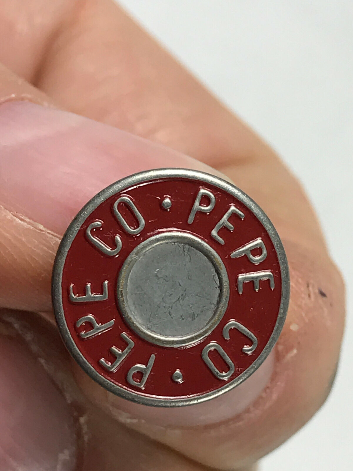 Vintage Pepe Co Enamel Pin Pinback