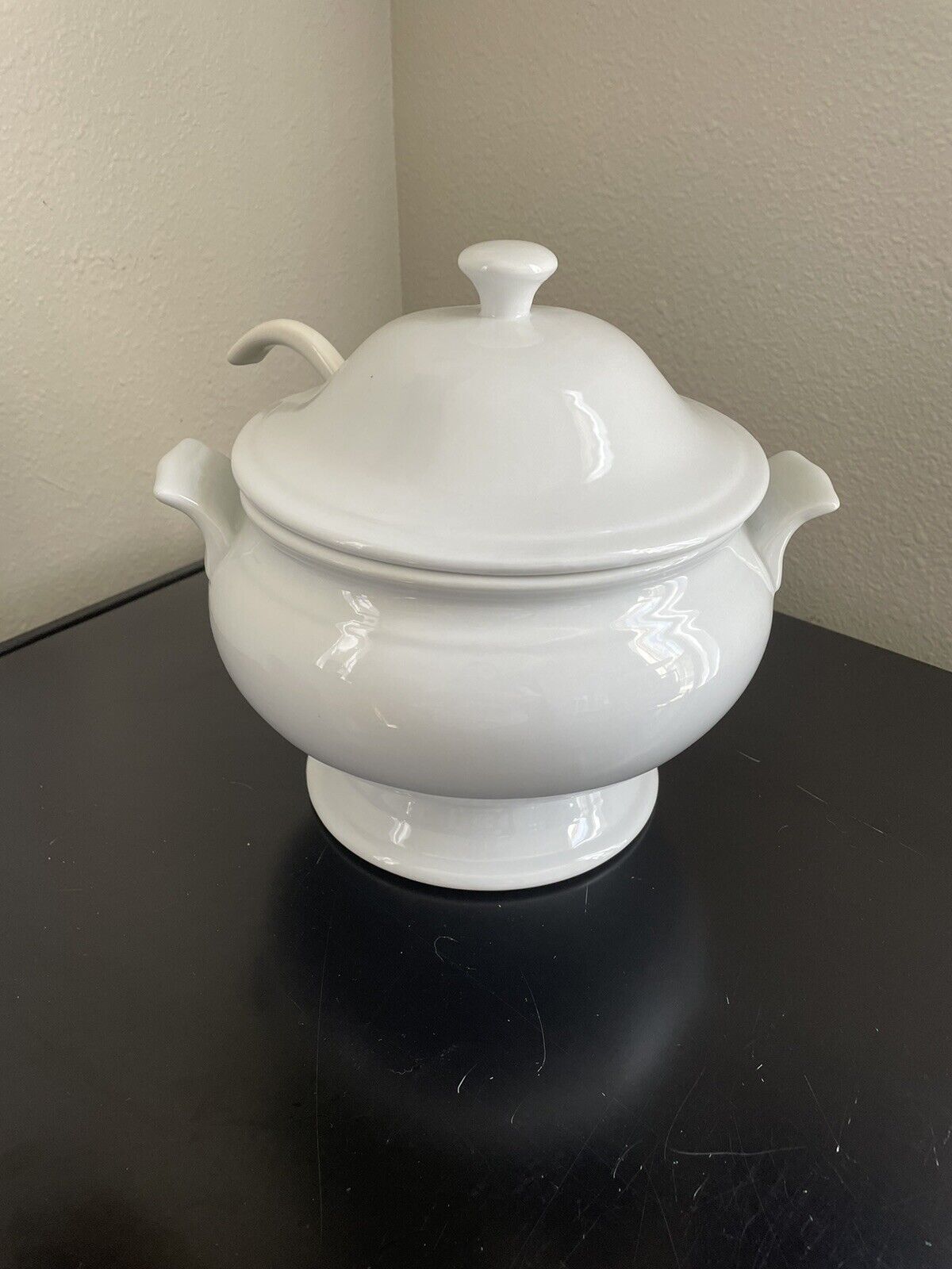 BIA Cordon Blue Soup Tureen With Ladle From Pottery Barn