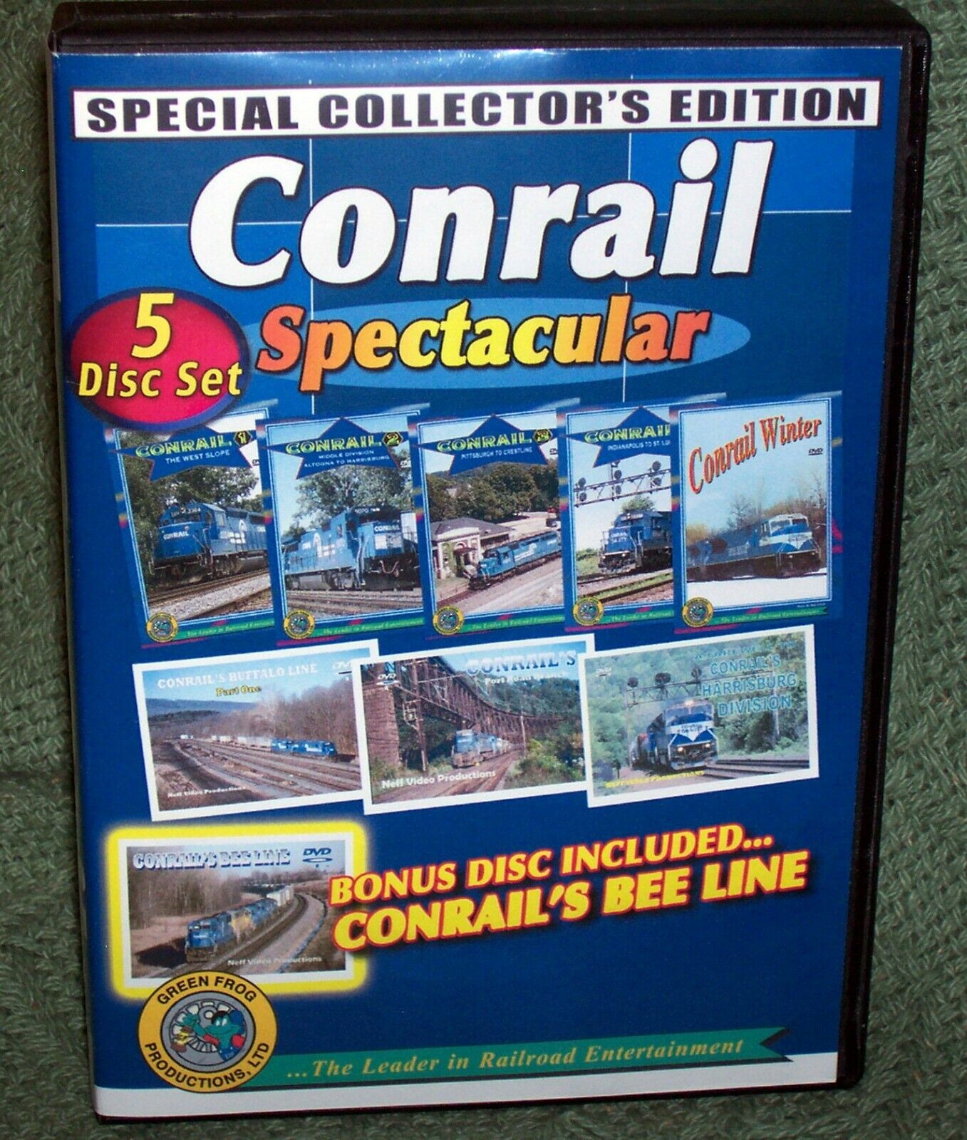 20260 DVD BOX SET CONRAIL SPECTACULAR COLLECTION 