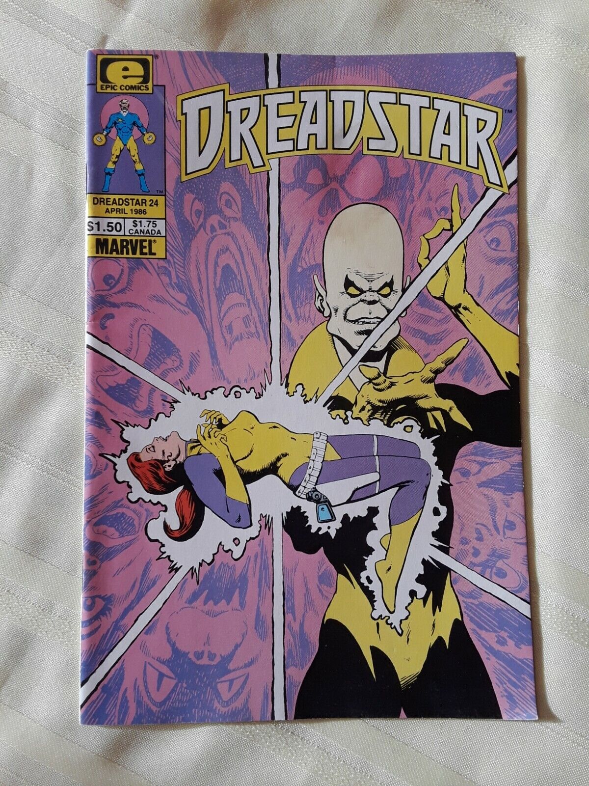 DREADSTAR  (April 1986)  (MARVEL/EPIC) #24 Comic Book- Great Condition