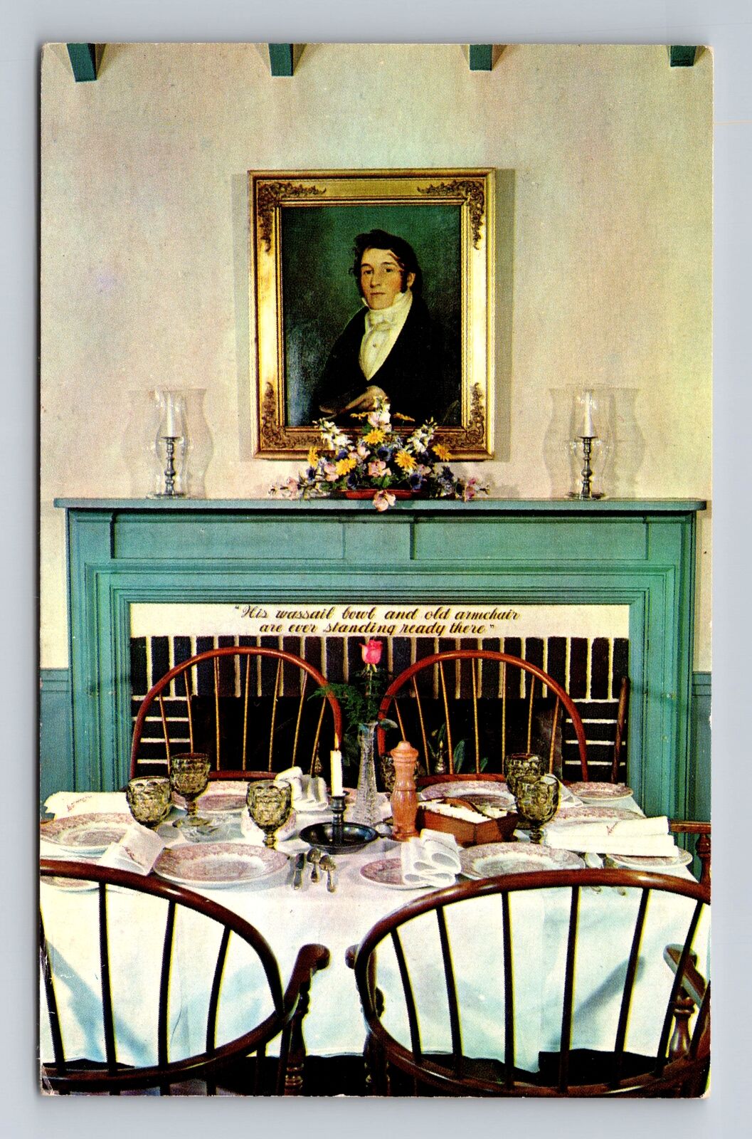 Absecon NJ-New Jersey, Historic Smithville Inn, Advertisement, Vintage Postcard