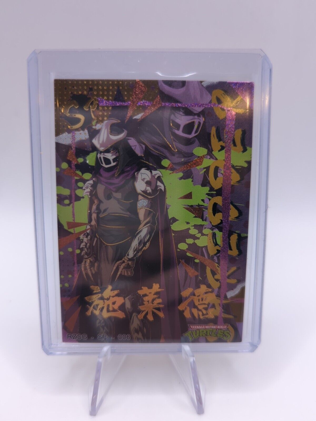 TMNT Rise Of The Teenage Mutant Ninja Turtles Card RZSG - SP - 006 246/250