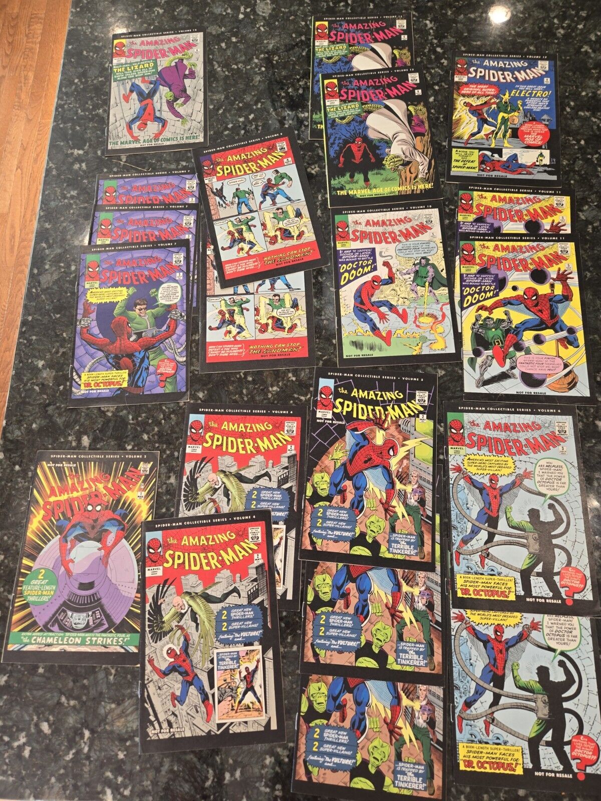 Amazing SPIDER-MAN Collectible Series Lot Of 20 - 2006 Not For Resale Duplicates