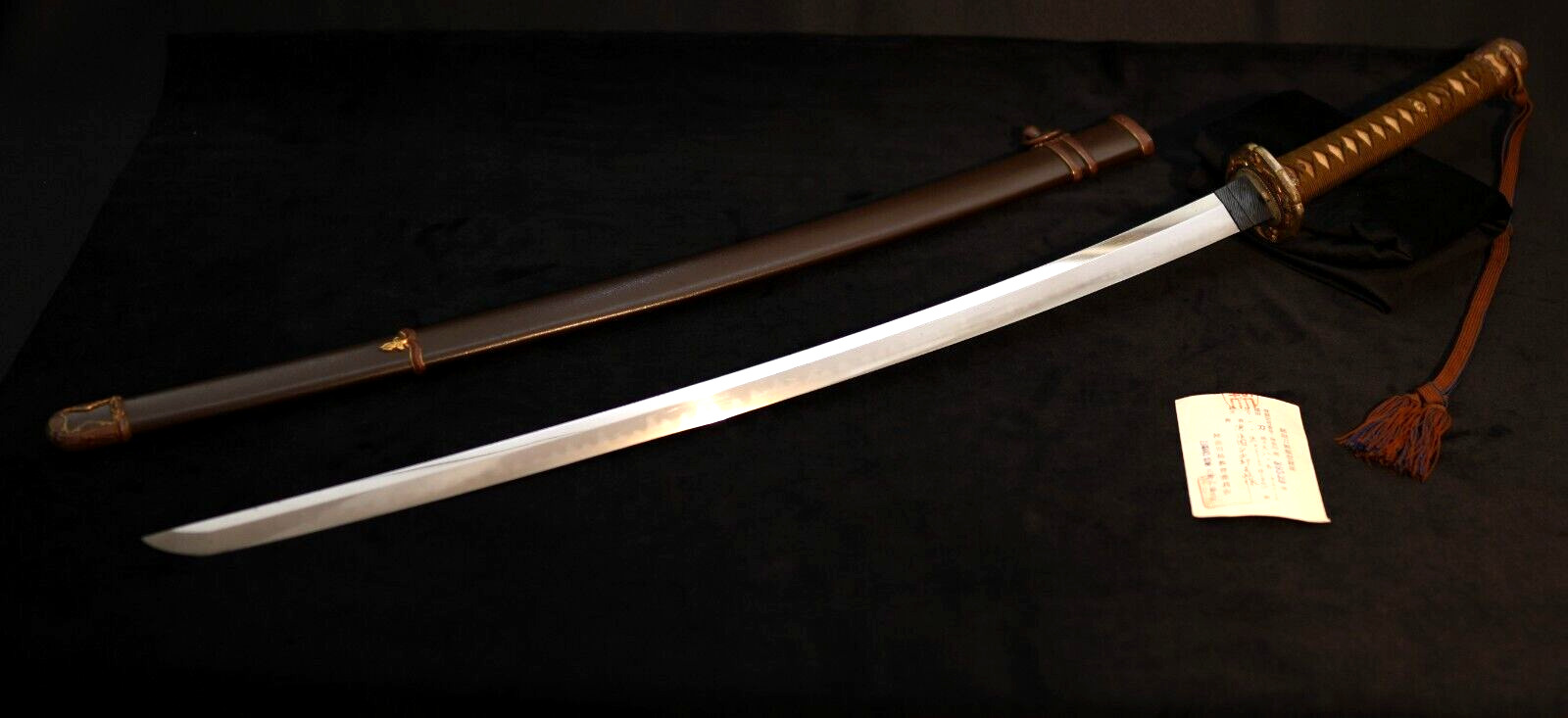 WWII Japanese Sword Katana Minamoto Nobukuni Heishirou Yoshimasa 源信国平四郎吉政作samuri