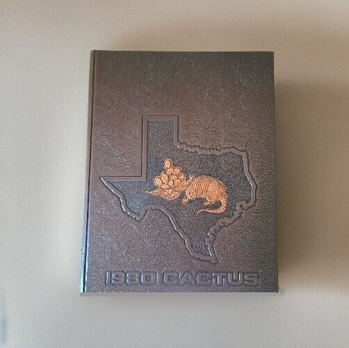 1980 The Cactus UT University Of Texas Austin Yearbook Excellent Condition
