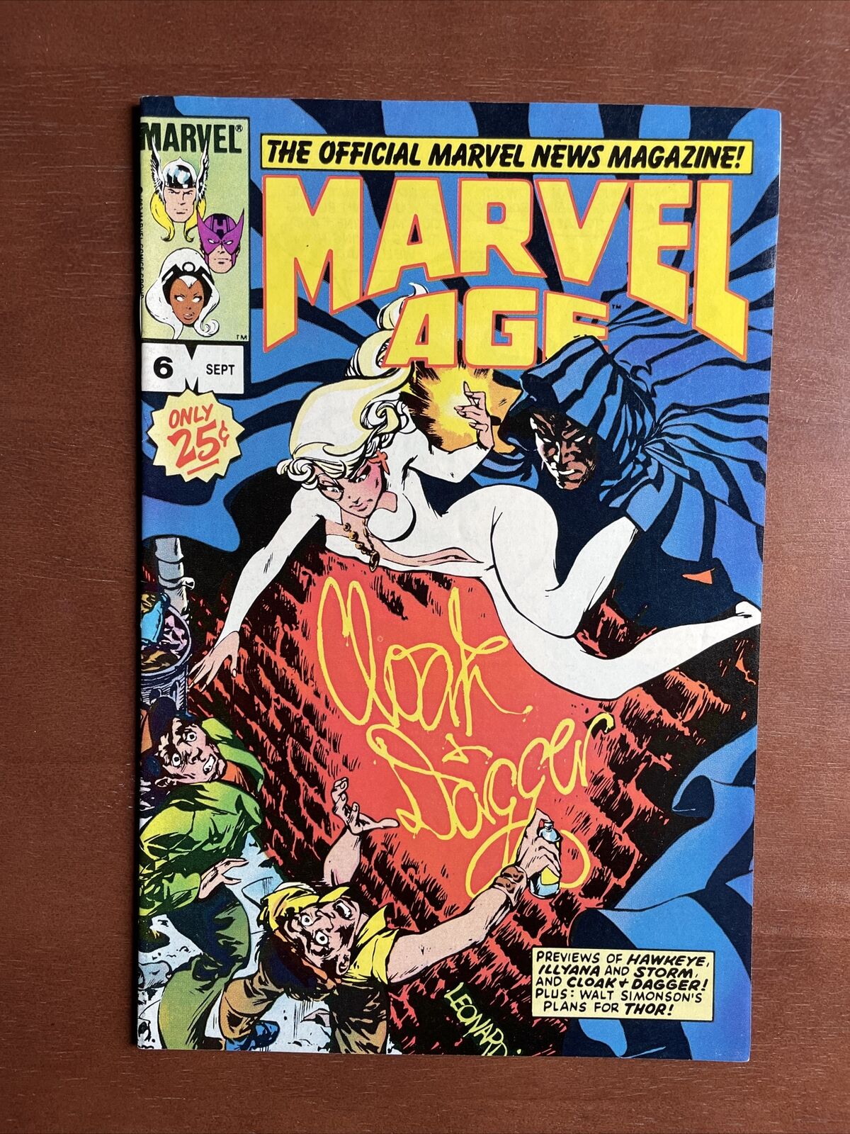 Marvel Age #6 (1983) 8.0 VF Bronze 1st Beta Ray Bill App Peter Porker SpiderHam