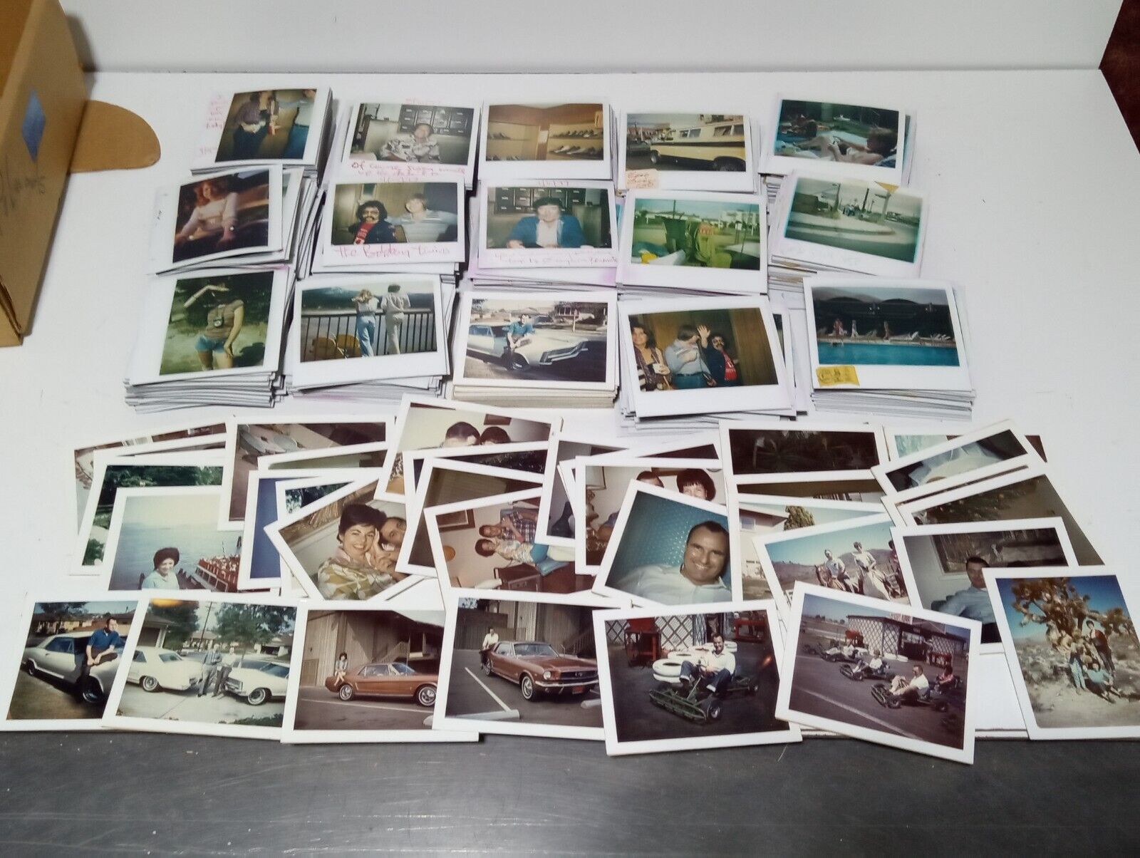 Box of (400+) Vintage Polaroid Photos