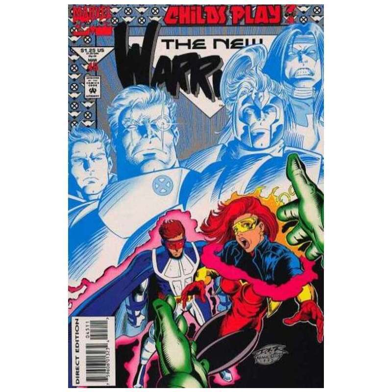 New Warriors (1990 series) #45 in Very Fine minus condition. Marvel comics [u^