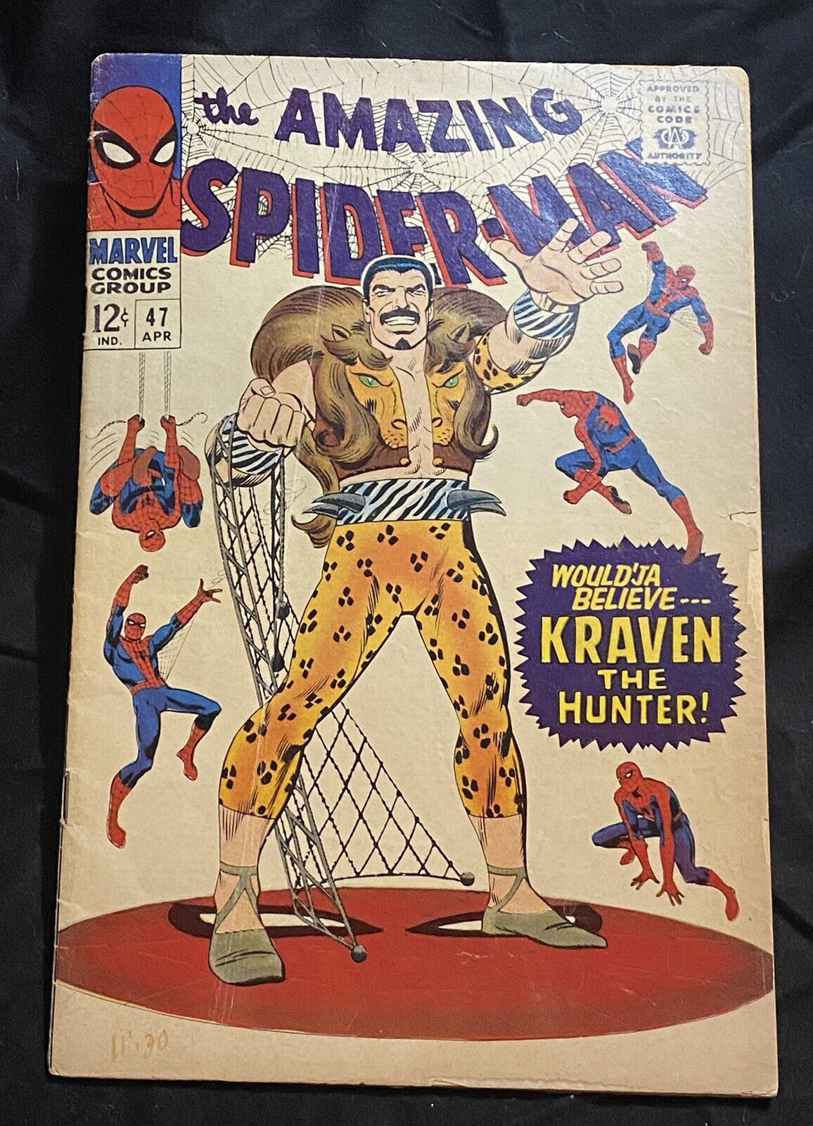 AMAZING SPIDER-MAN #47 - KRAVEN THE HUNTER MARVEL COMICS, GREEN GOBLIN