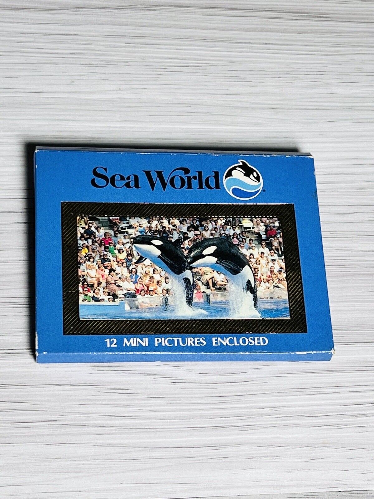 Sea world Shamu Whale Longwood Florida Cards Photos Vintage Souvenir 1985