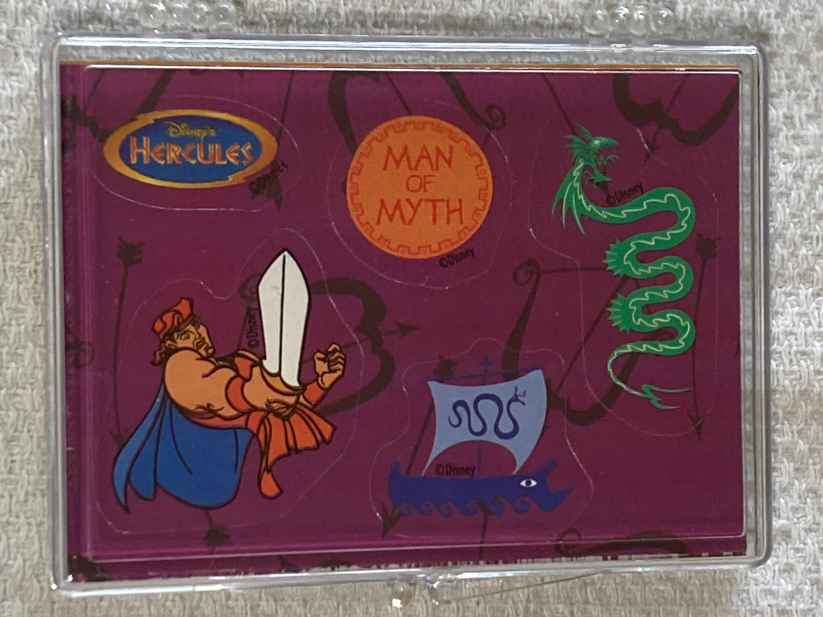1997 Skybox Walt Disney\'s Hercules Movie Trading Cards Sticker SubSet NM 6/6