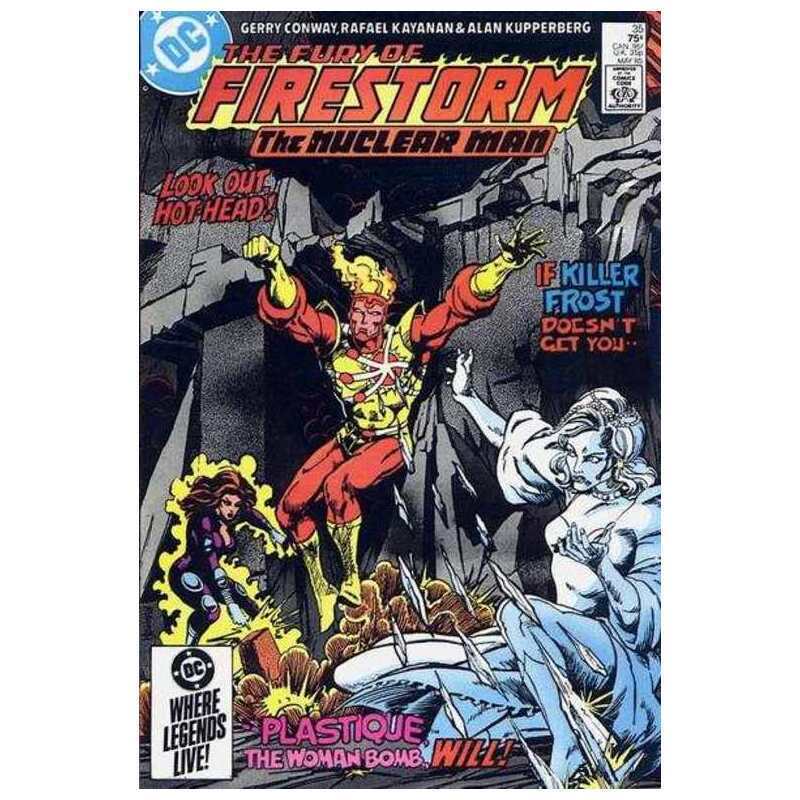 Fury of Firestorm #35  - 1982 series DC comics VF+ Full description below [e,