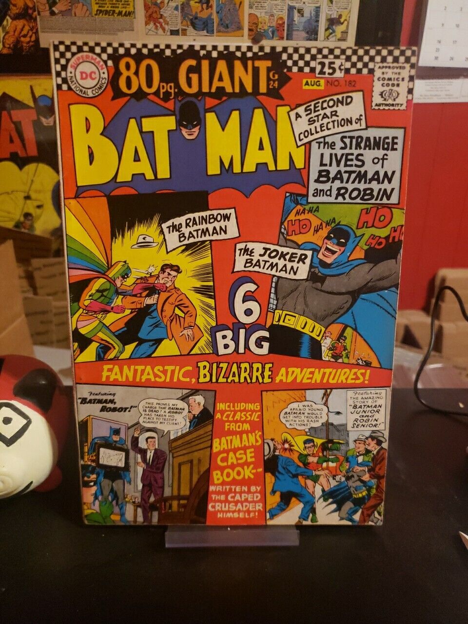 BATMAN #182 80 page GIANT 6 BIG Fantastic, Bizarre Adventures