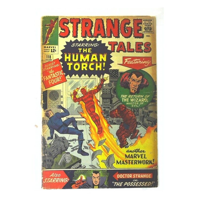 Strange Tales (1951 series) #118 in Good + condition. Marvel comics [s,
