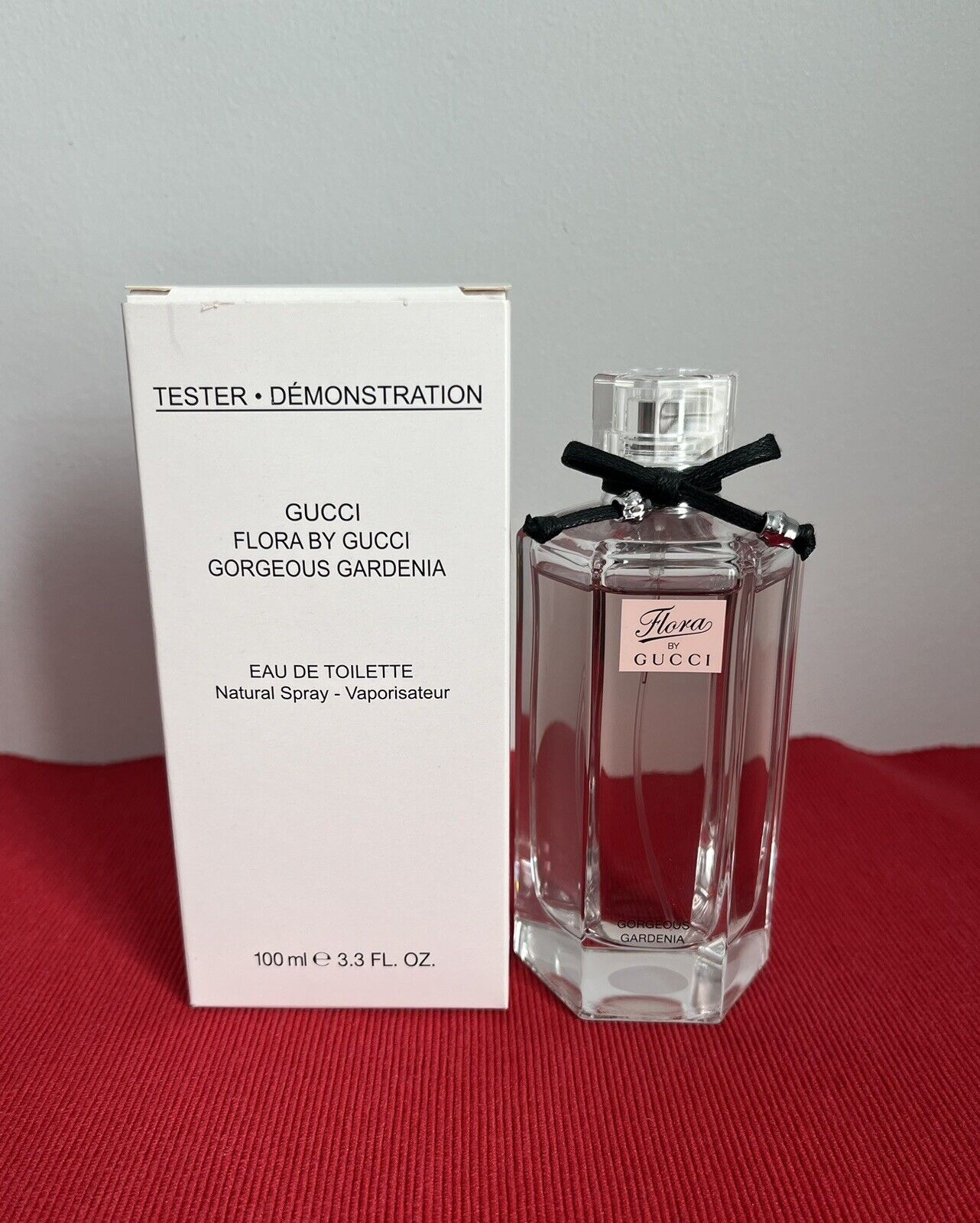 GUCCI FLORA GORGEOUS GARDENIA BY GUCCI 3.3 oz EDT Tester WOMAN NEW