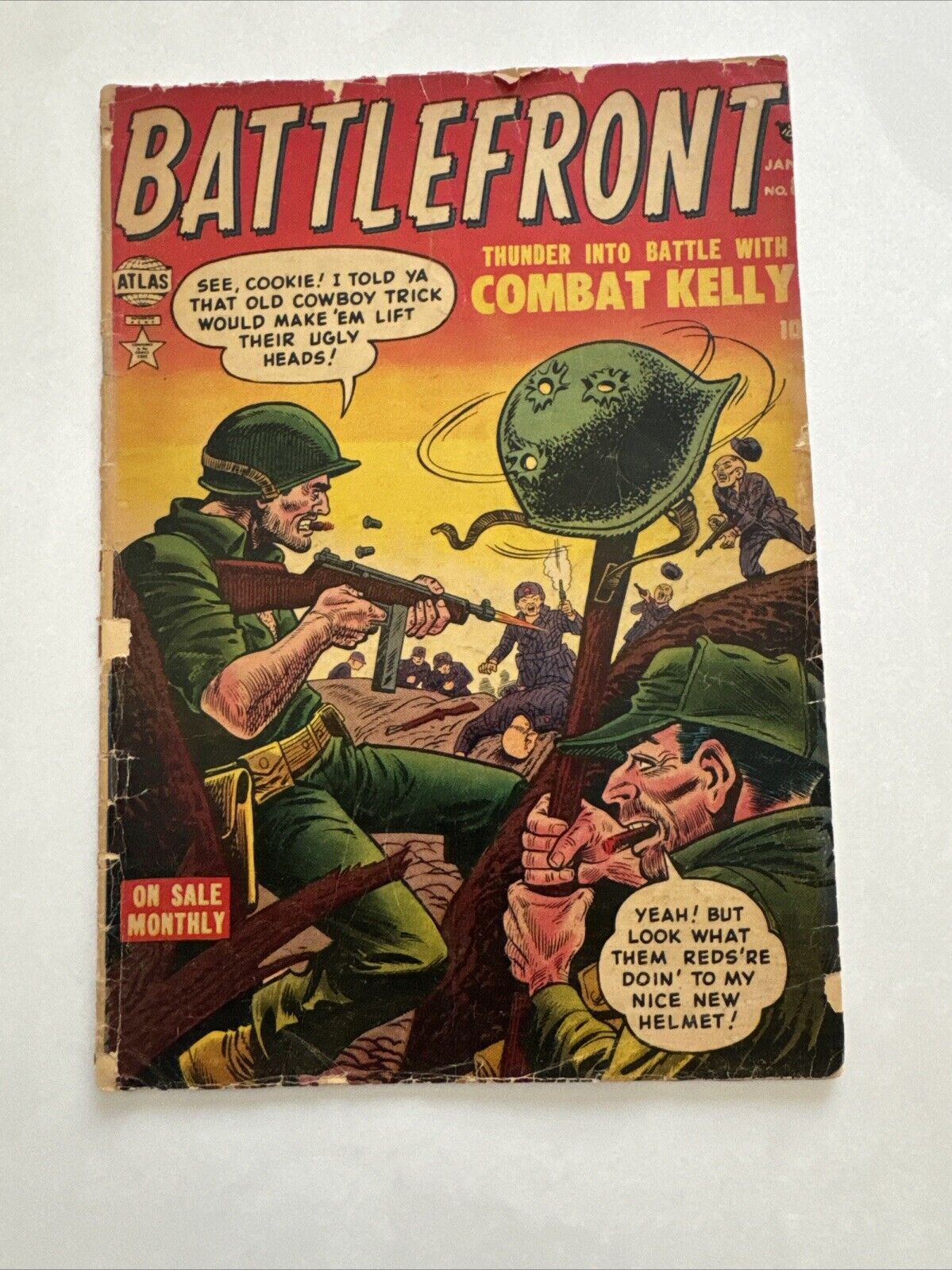 Battlefront #9 G/VG 1953
