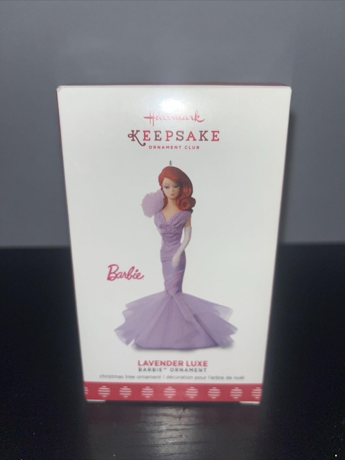 2017 Hallmark Keepsake Lavender Luxe Barbie Member Exclusive Ornament