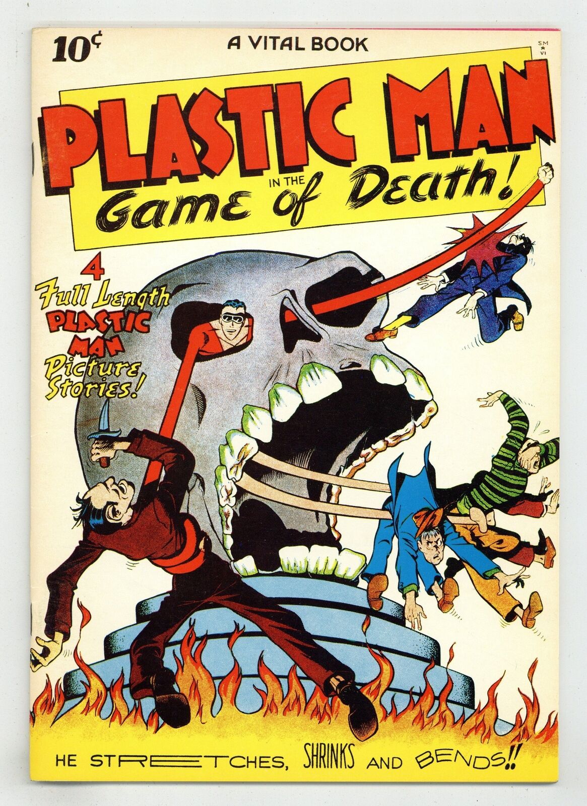 Flashback 11: Plastic Man #1 #11 FN+ 6.5 1974