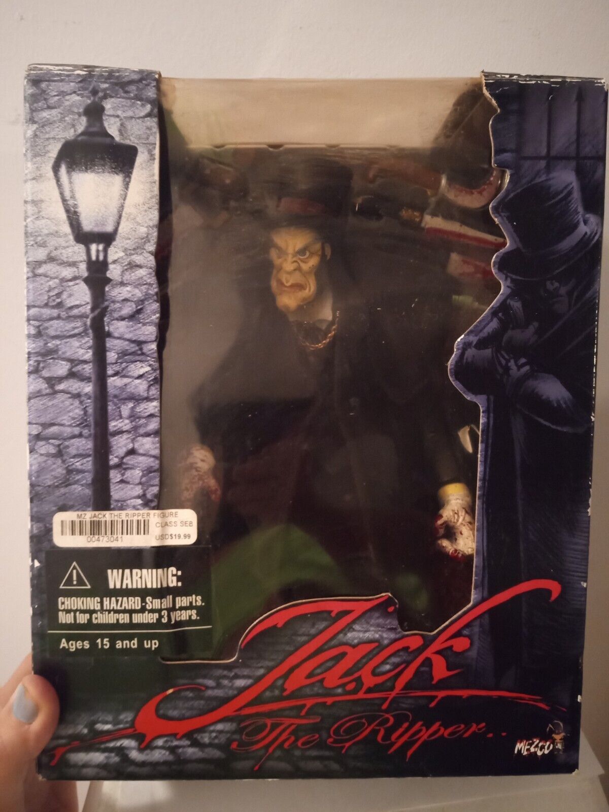 Jack The Ripper Action Figure 2004 Mezco Toyz Horror Series Read Description 