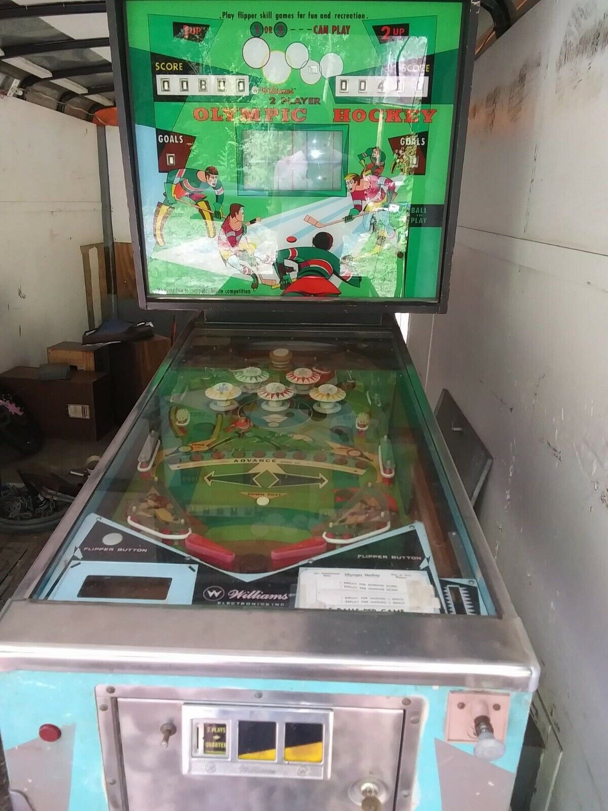 vintage pinball machine repair near me
