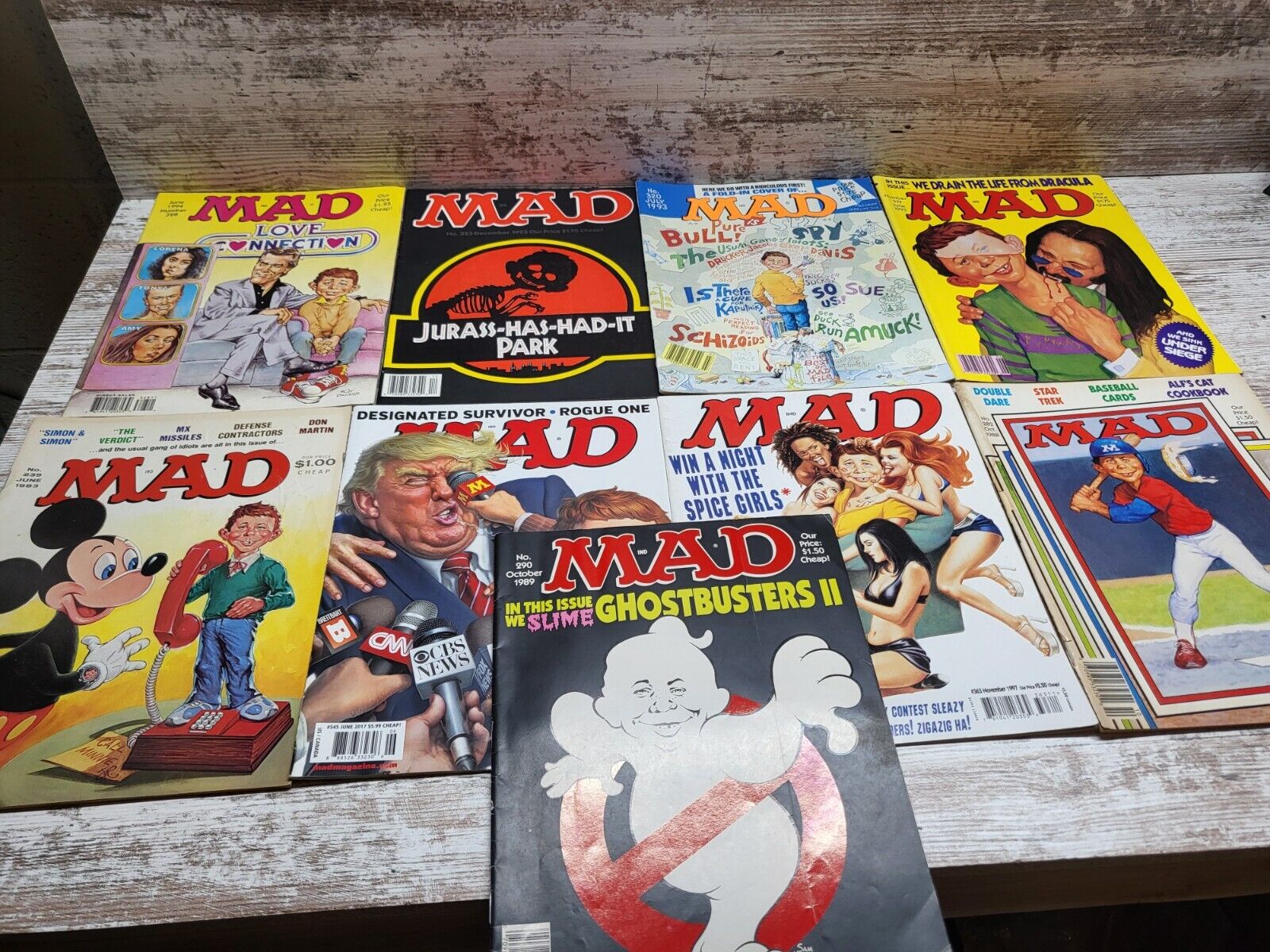 lot of 9 vintage Mad magazines