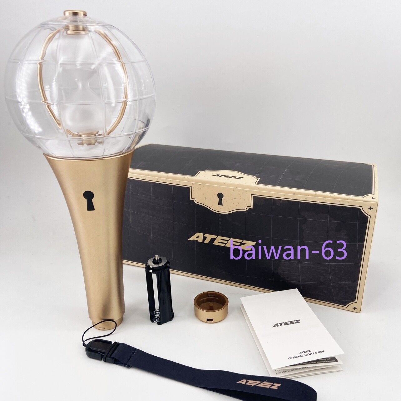 K-POP ATEEZ Ver.2 Lightstick Globe Ver Hand Lamp Fans Colors Change Glow Stick