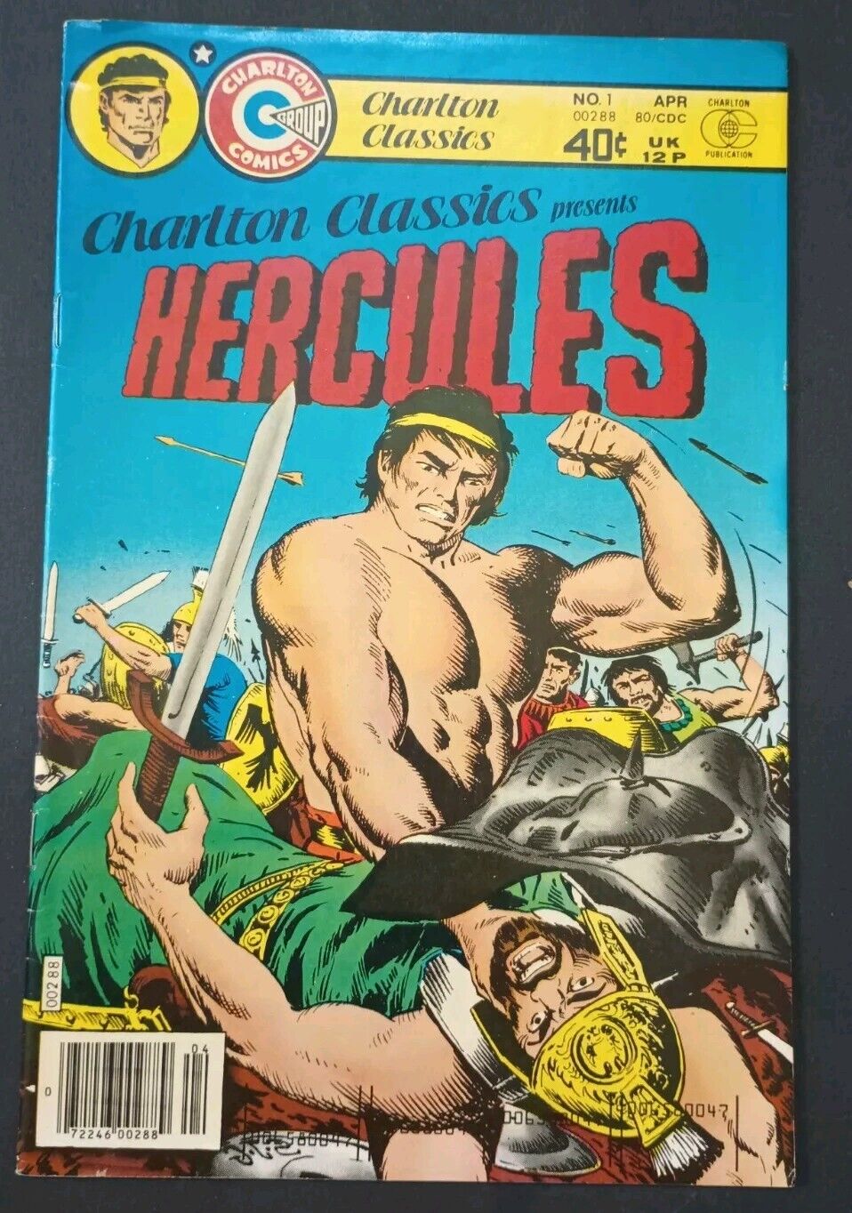 Charlton Classics Hercules #1 1980