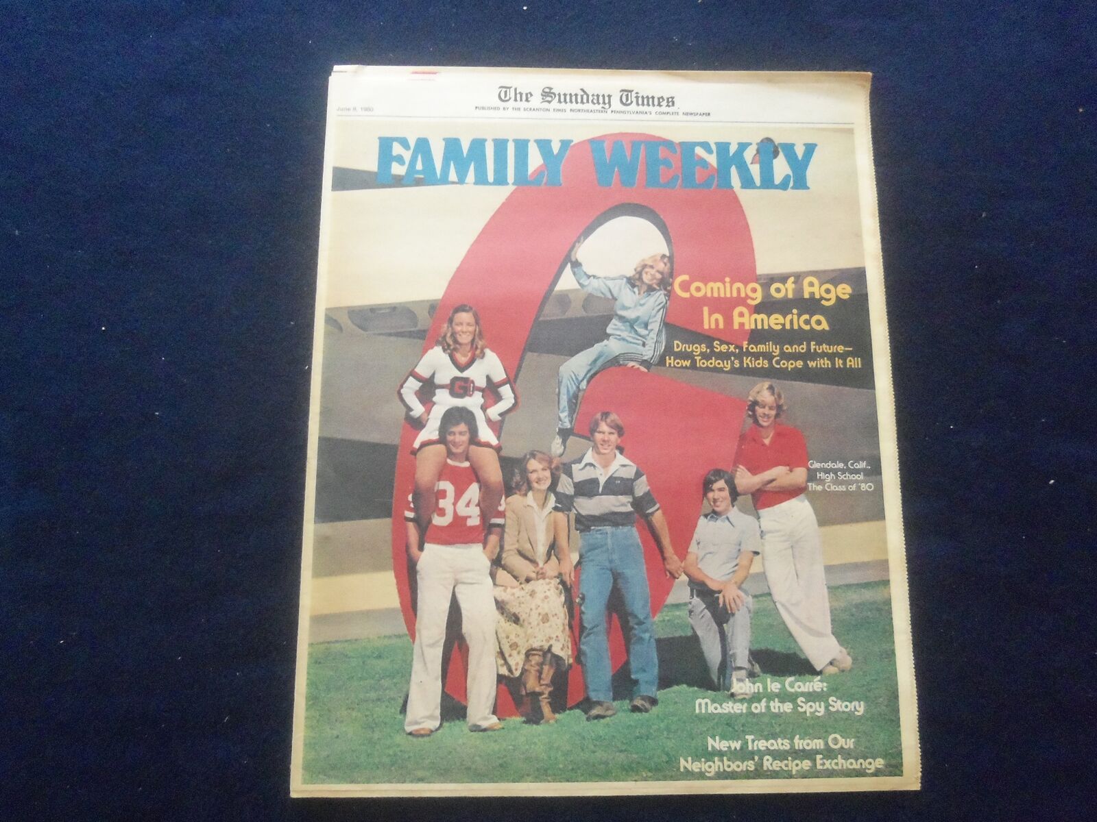 1980 JUNE 8 THE SUNDAY TIMES FAMILY WEEKLY-SCRANTON, PA- COMING OF AGE -NP 6199