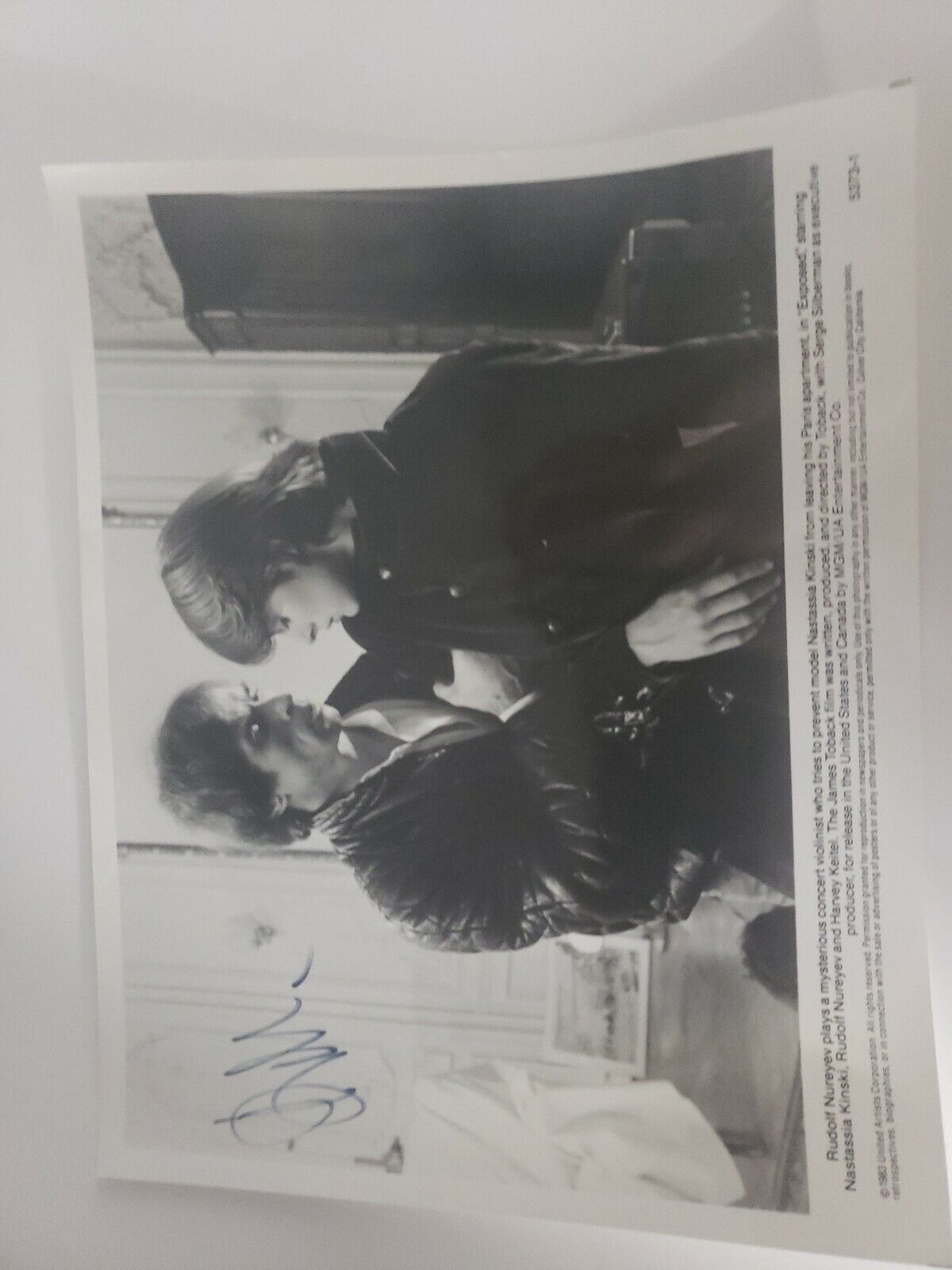 Rudolf Nureyev 8x10 Photo Signed Autograph MGM 