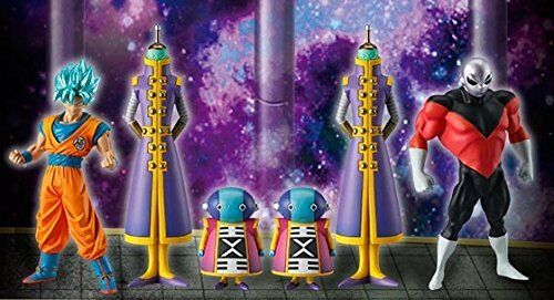 Bandai HG Dragon Ball Super Space Survival Full Set of 6 Figure NEW From Japan 