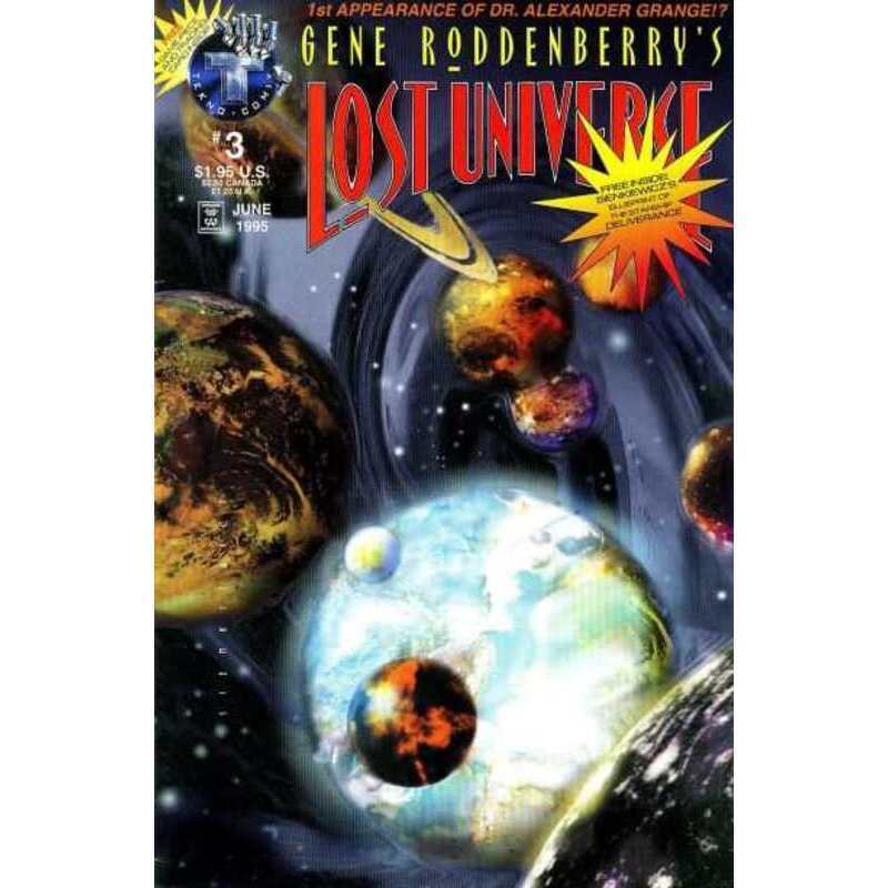 Gene Roddenberry's Lost Universe #3 in Near Mint condition. Tekno comics [b*