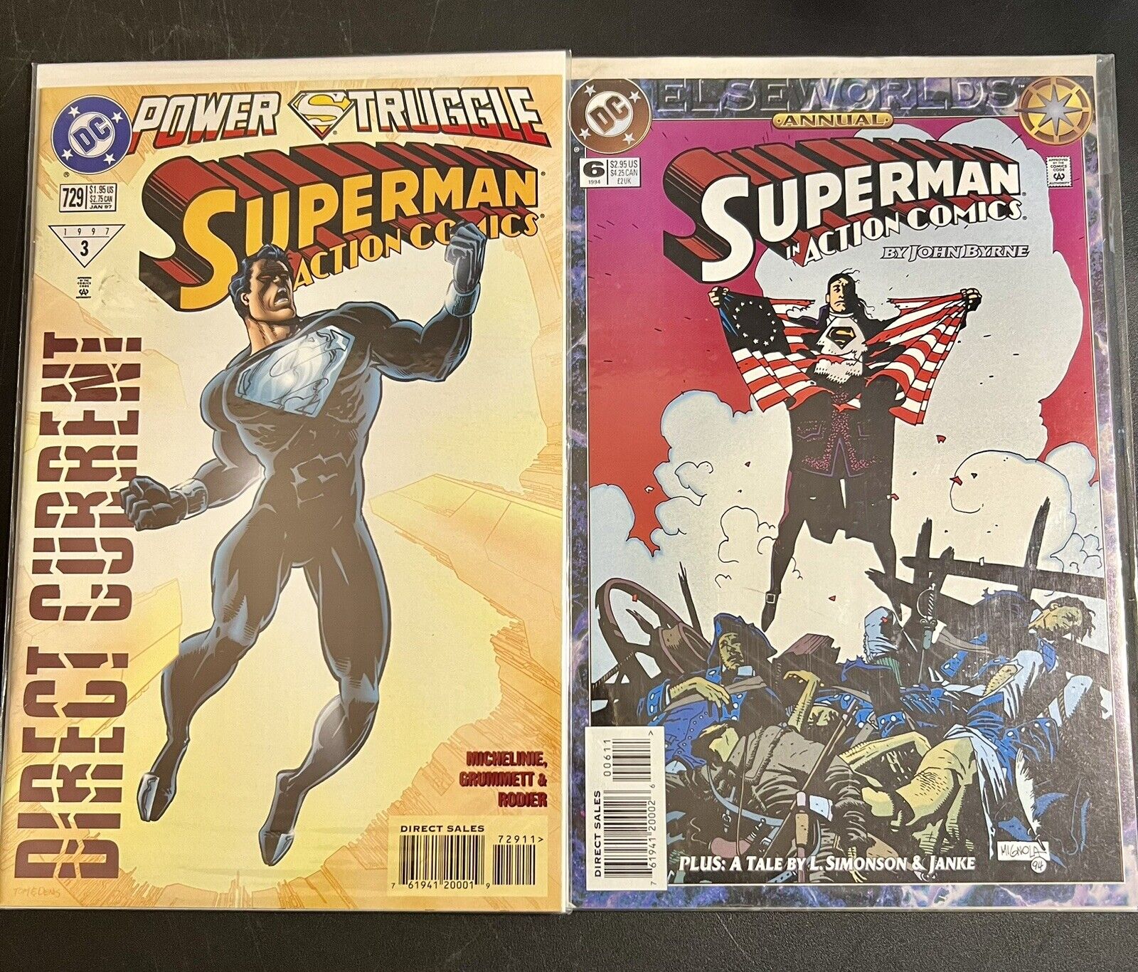 SUPERMAN~Action Comics~1994 Annual Edition~1997~Power struggle~Excellent Conditi
